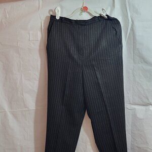 Life Style, Attitude, Not Worn, Women's Pinstripe Dress Pants, Size 12